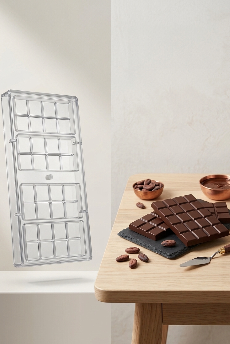 Chocolate bar Poly Carbonate mould