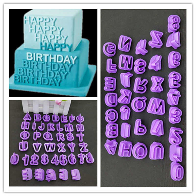 Fondant Alphabet Cutter