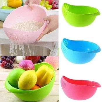 Rice Vegetable Fruit Washing Bowl