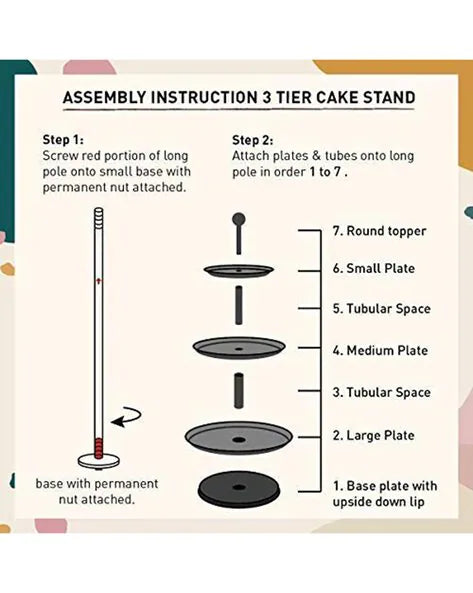 Three Tier Metal Stand