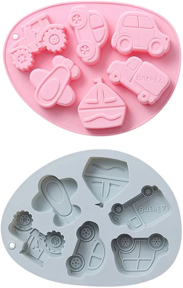 6 Cavity Transportation Theme Mould
