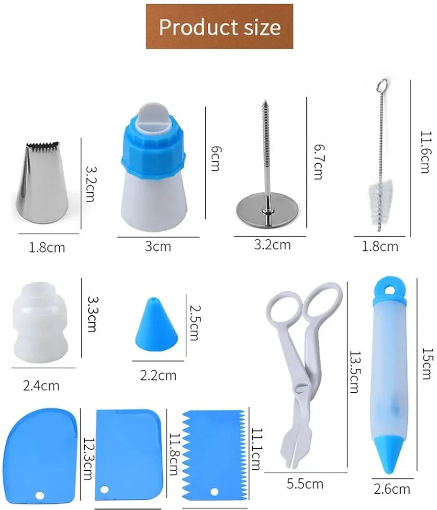 66 Pcs Cake Decorating Tools