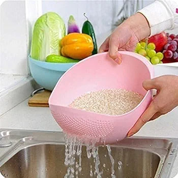 Rice Vegetable Fruit Washing Bowl