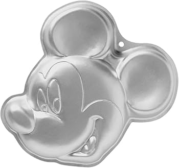 Rolex Micky Mouse Side Face Cake Tin 9.5x8