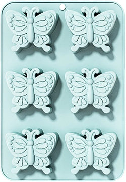 6 Cavity Butterfly Shape Silicon Mould