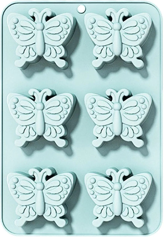 6 Cavity Butterfly Shape Silicon Mould