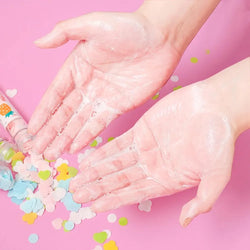 Mini Portable Travel Soap Paper Sheets Pack Of 1 (Random Colour)