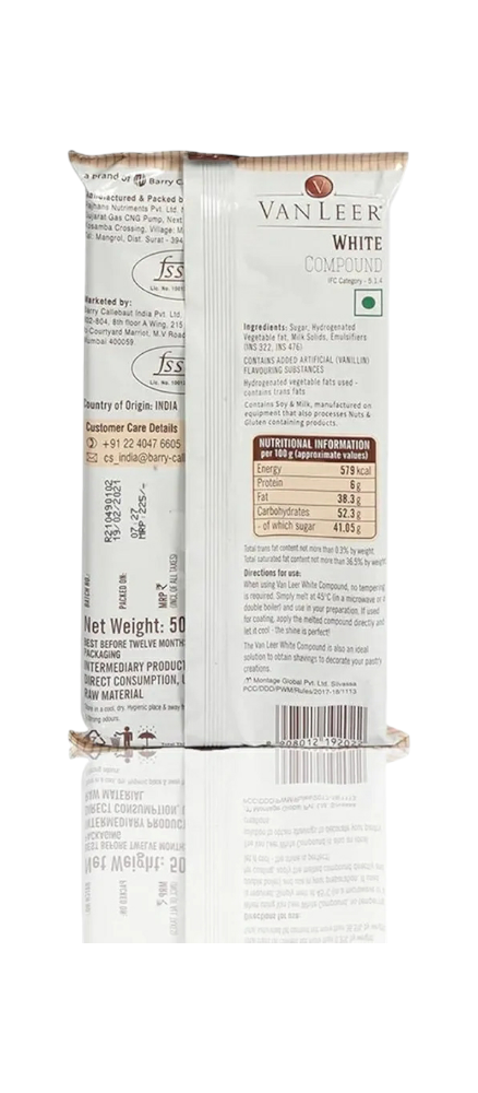 Van houten White  Compound 500 gram