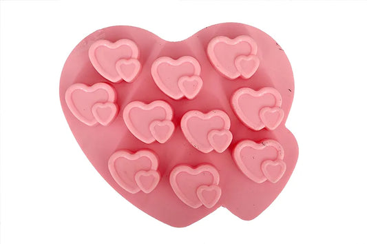 Heart Shape Mould (Random colour)