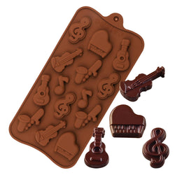 Music Chocolate Silicon Mould