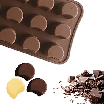 Half Moon Shape 15 cavity Silicon  mould