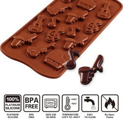 Music Chocolate Silicon Mould