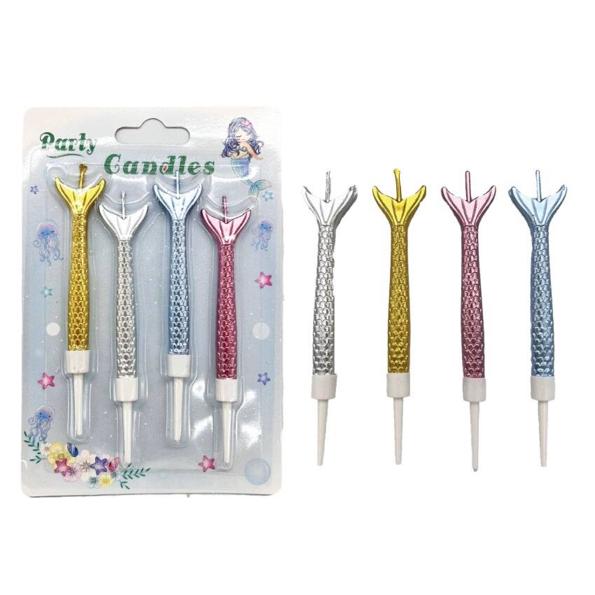 Mermaid Tail  Cake Candle