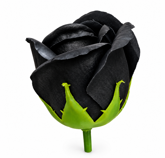 Artifical Scented Black colour Rose