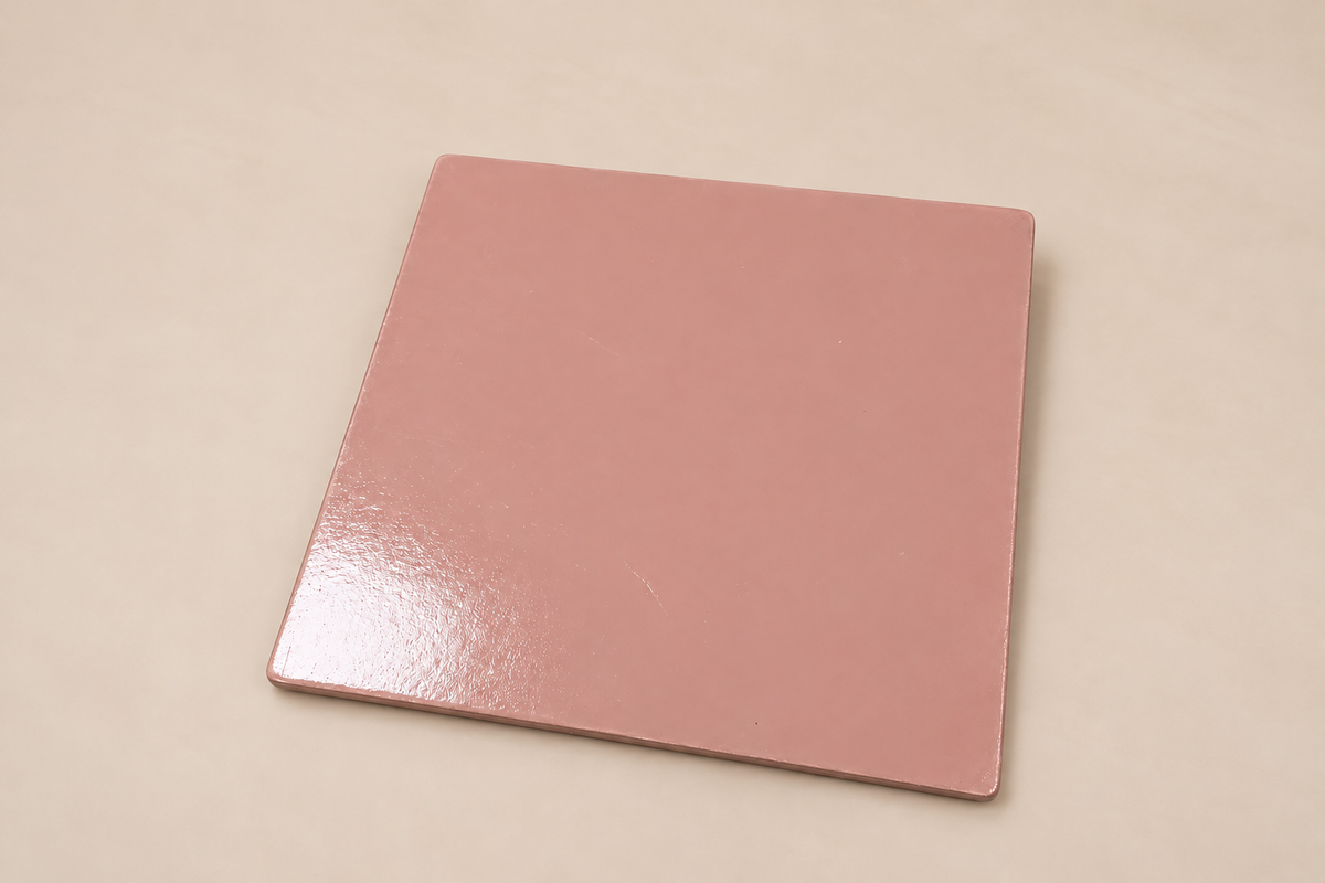 Peach square baseboard 8 inch
