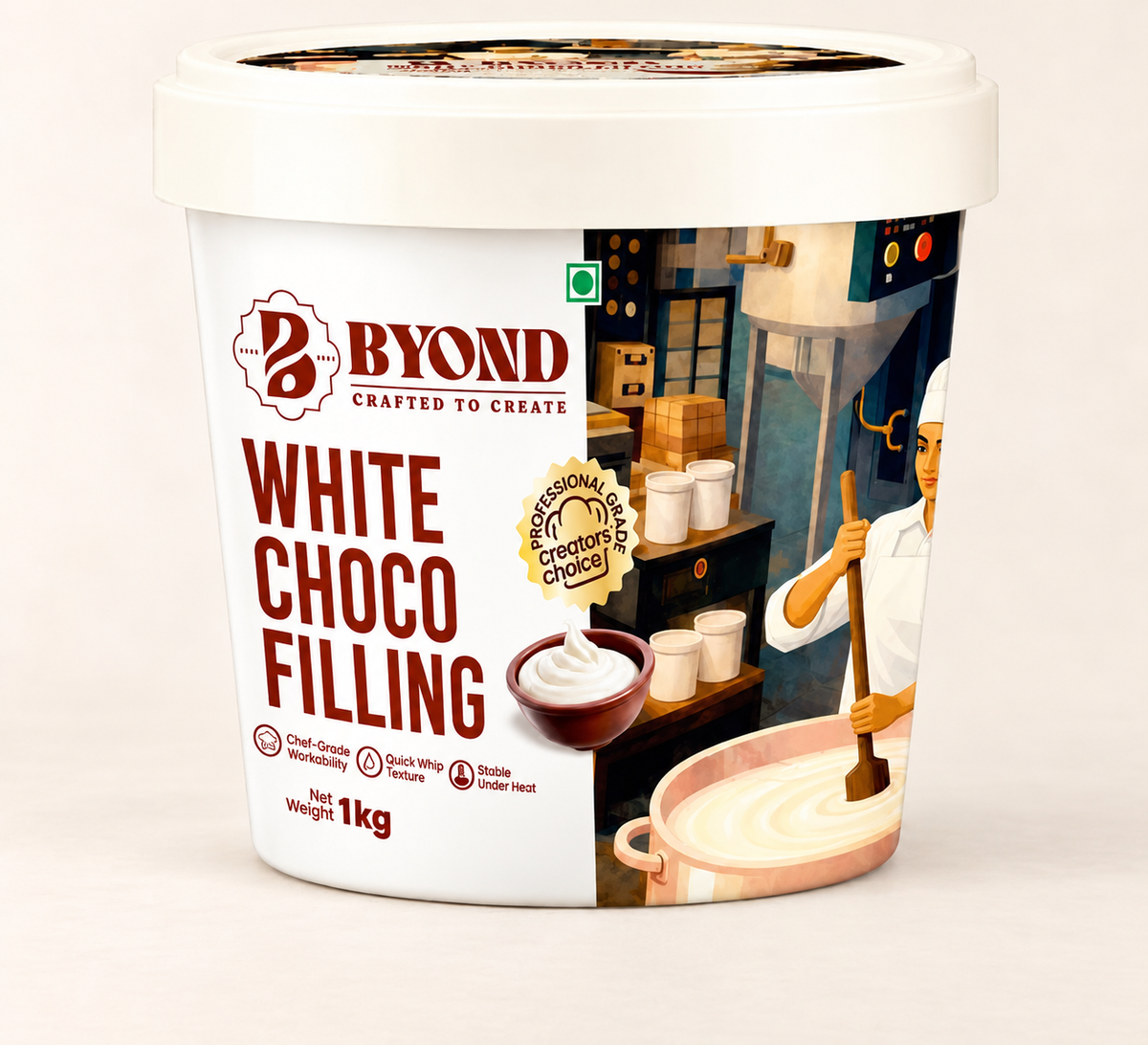 BYOND White Choco Filling 500gm