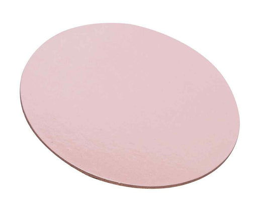 Pastel Peach round baseboard 8 inch