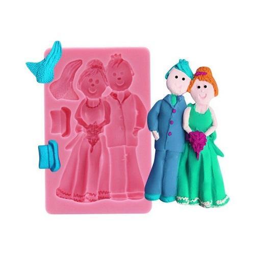 Premium Couple Fondant Mould B221