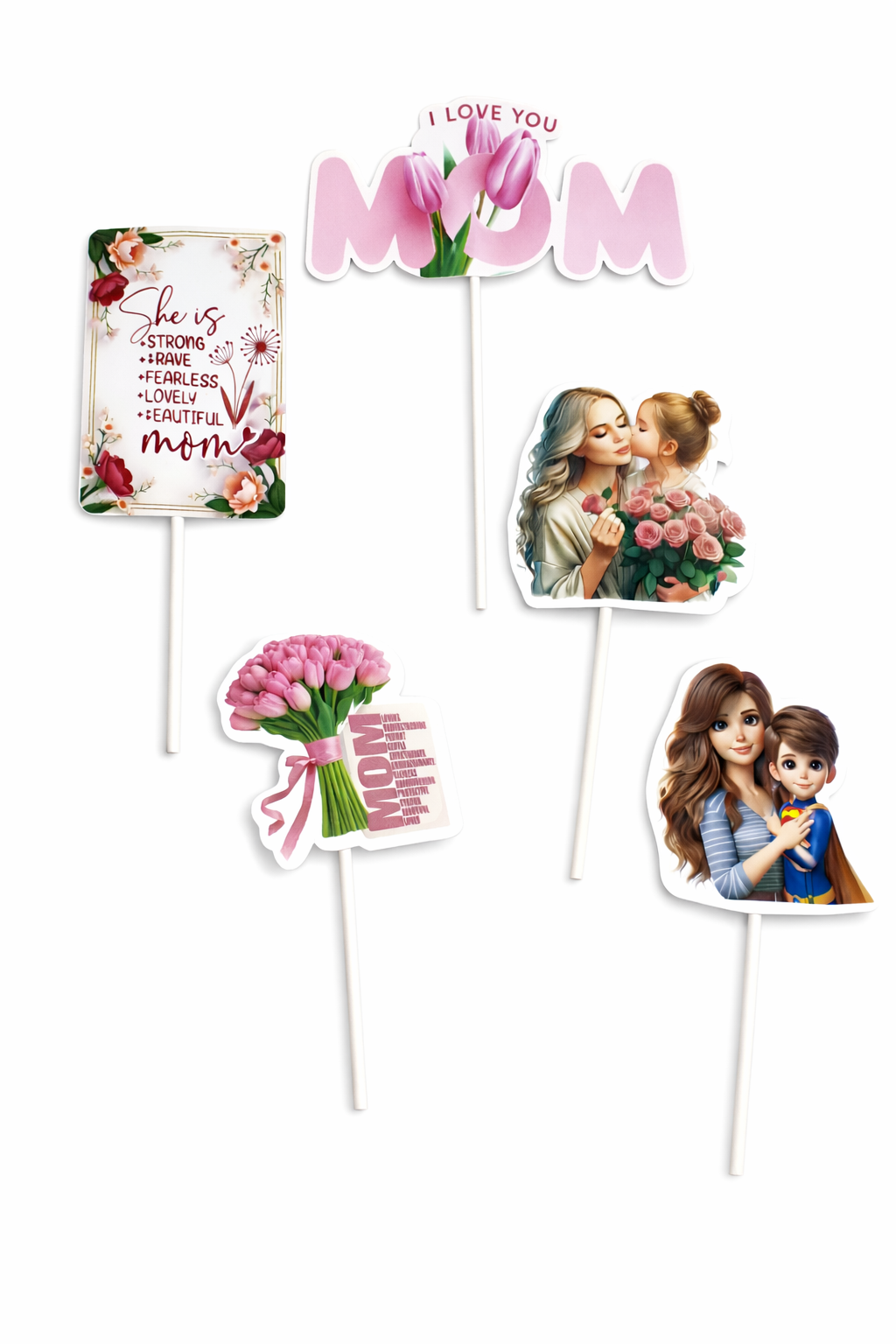 Mother’s Day Decoration Topper Set