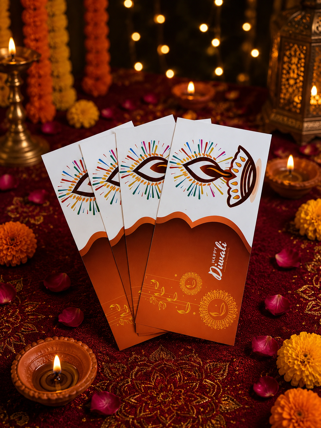 Diwali Card 

Size 13.5×16.5 cm