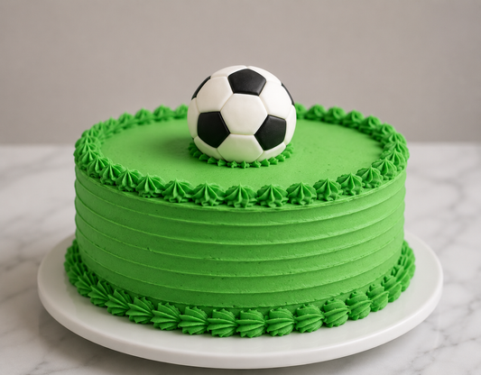 Football Cake topper  size 2.5 inch