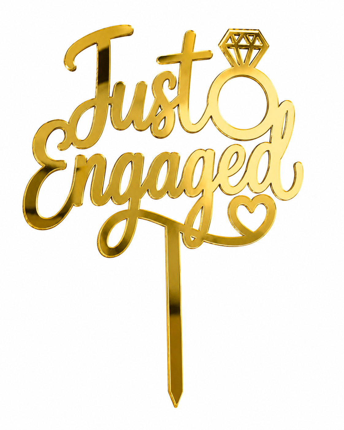 Just Engaged Topper