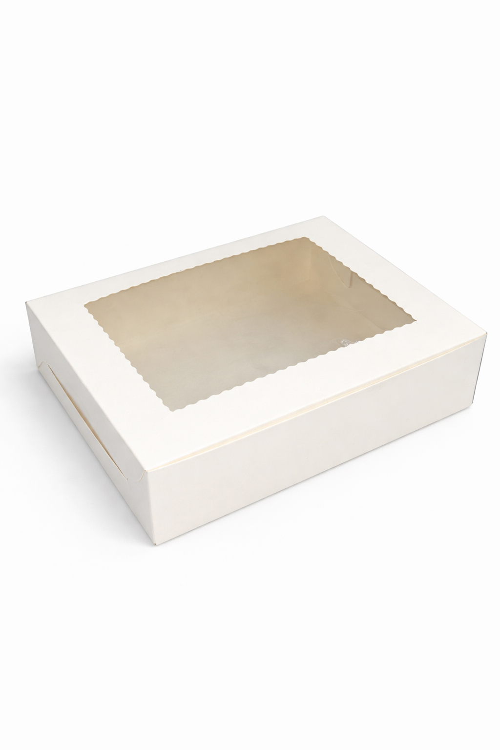 6 pc Brownie Box white colour