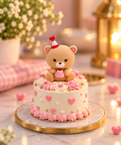 Cute Small Teddy Bear Toy For Cake Decoration
