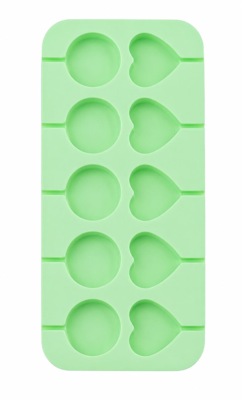 Silicone Lollipop  Heart & Round  Mould