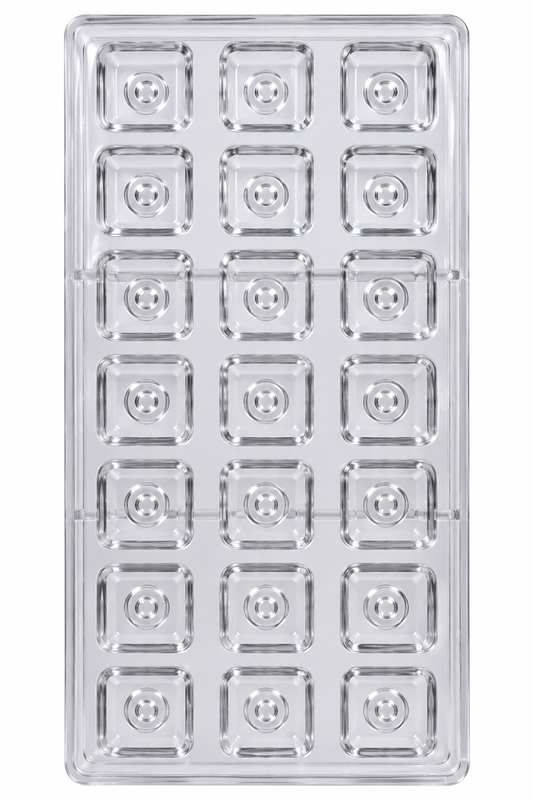 21 Cavity Square Polycarbonate Mould