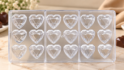3D Heart Shape  Design Polycarbonate Mould