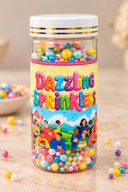 Pankraft Colourful Mix Pearl Dazzling Sprinkler 500 gm