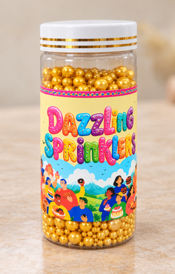 Pankraft Golden Mix Pearl Dazzling Sprinkler 500 gm