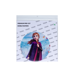Tastycraft (Frozen Anna)  theme Edible Precut Wafer sheet (EWC-120)