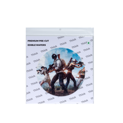 Tastycraft (PUB-G) theme Edible Precut Wafer sheet (EWC-137)
