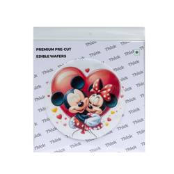 Tastycraft (Mickey Minnie ) Edible Wafer sheet (EWC-161)
