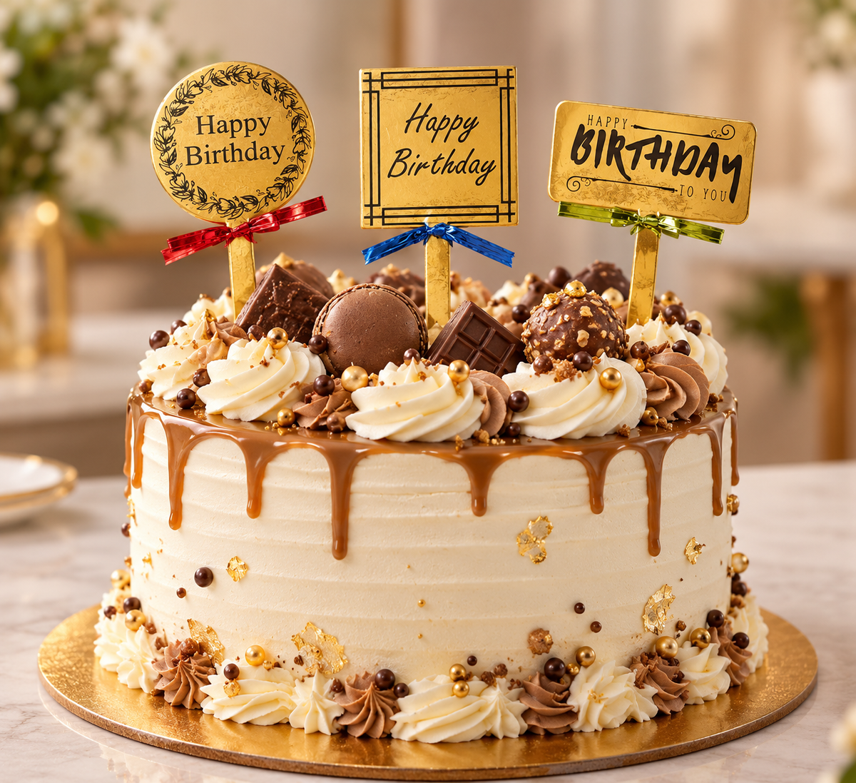 Happy Brithday Paper Tag Pack of 30