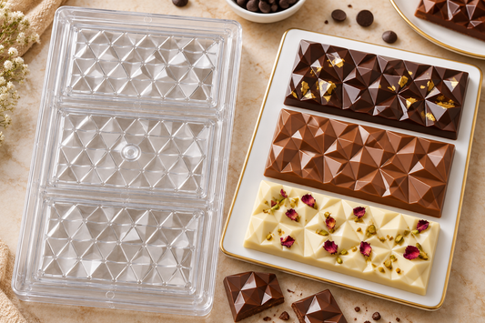 Kunafa Chocolate Bar Polycarbonate Mould