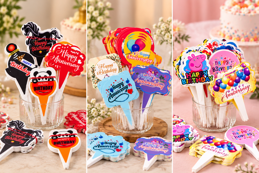 Happy Birthday And Happy Annyversary Paper Tag Pack Of 50 Random Design