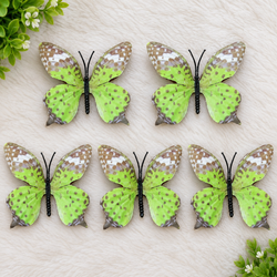 Green Butterfly Set Of 5