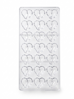21 Cavity Heart Shape Polycarbonate Mould