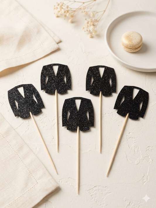 Black Blazer Topper Pack of 5 (LWA-084)
