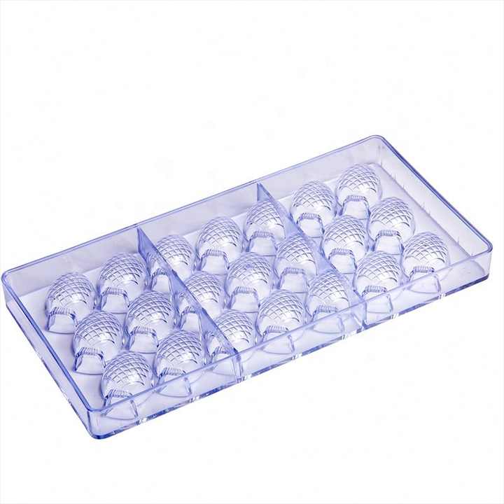 21 cavity Fish-Shaped Chocolate Mould