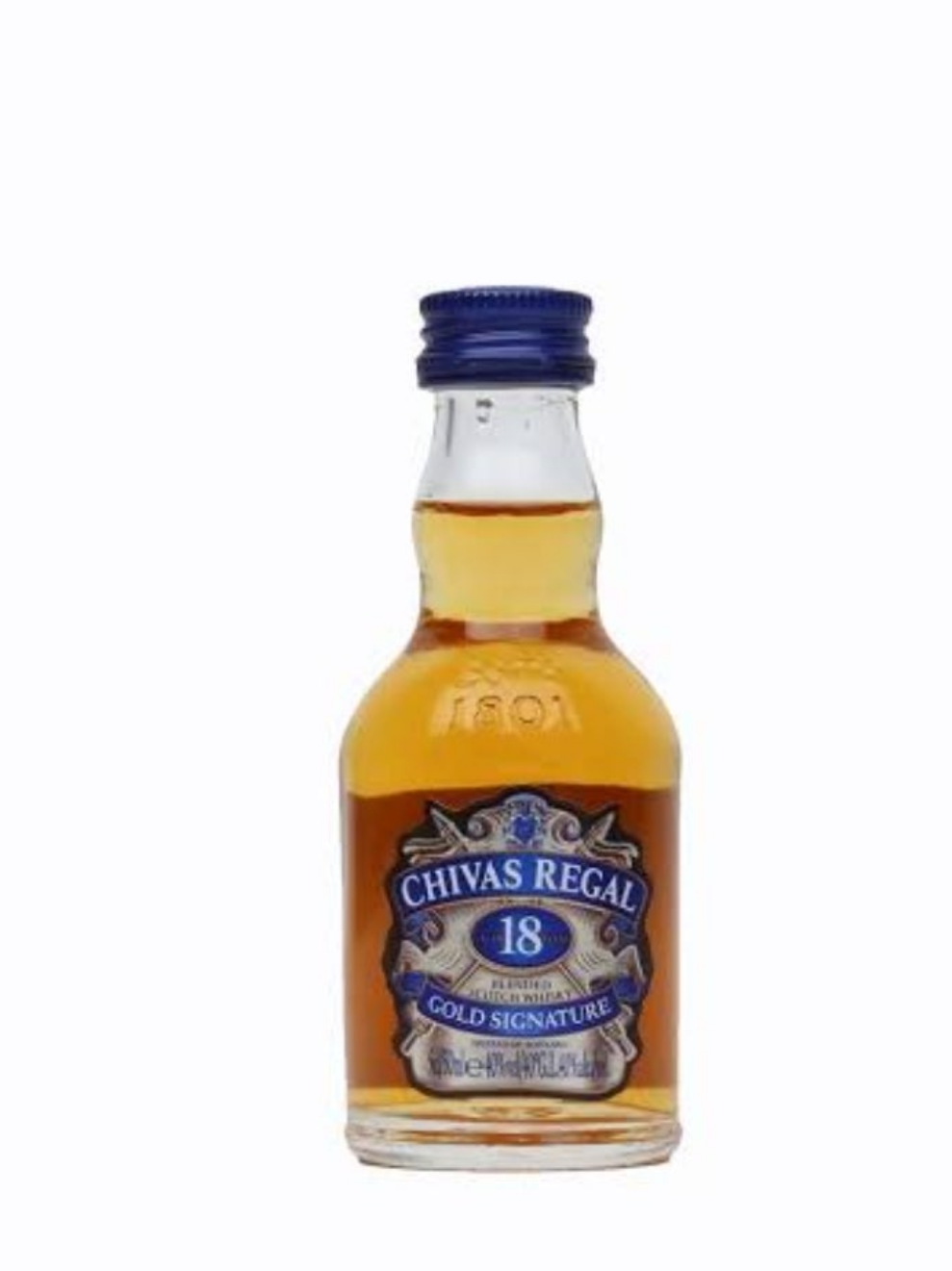 Chivas Regal Miniature Bottle of cake decoration