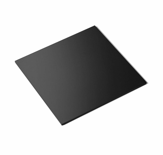 7 inch square black cake baseboard