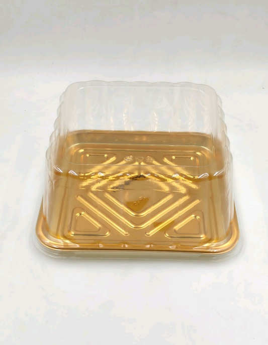 PVC transparent Cake box Size-7*7*5* inch