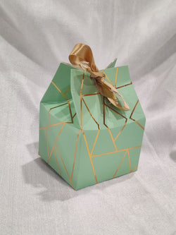chocolate Potli Box Mint Colour size 3x2.5 inch Pack of 10