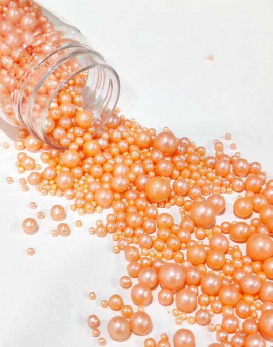 Orange Premium Mix Pearl Sprinkle