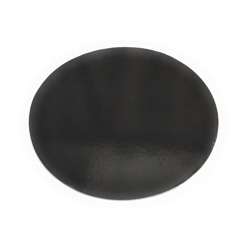 2 pound Round 10 Inch Black Baseboard pack of 50
