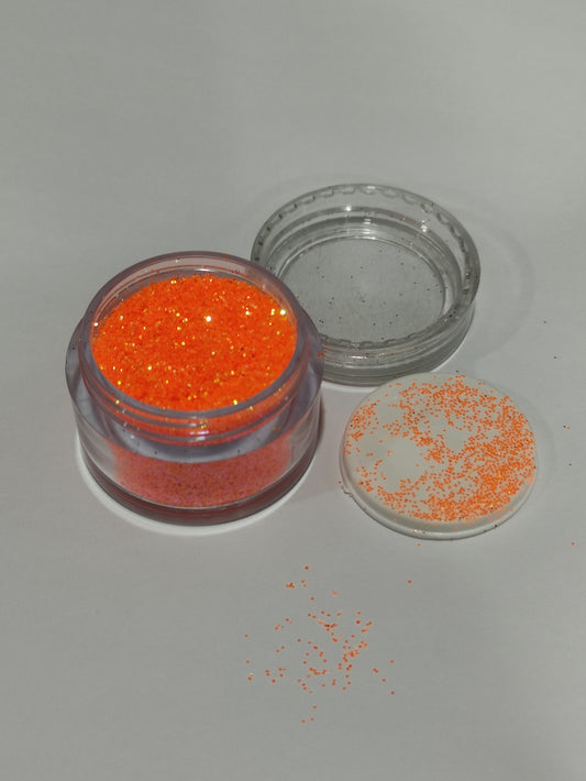 Orange Glitter